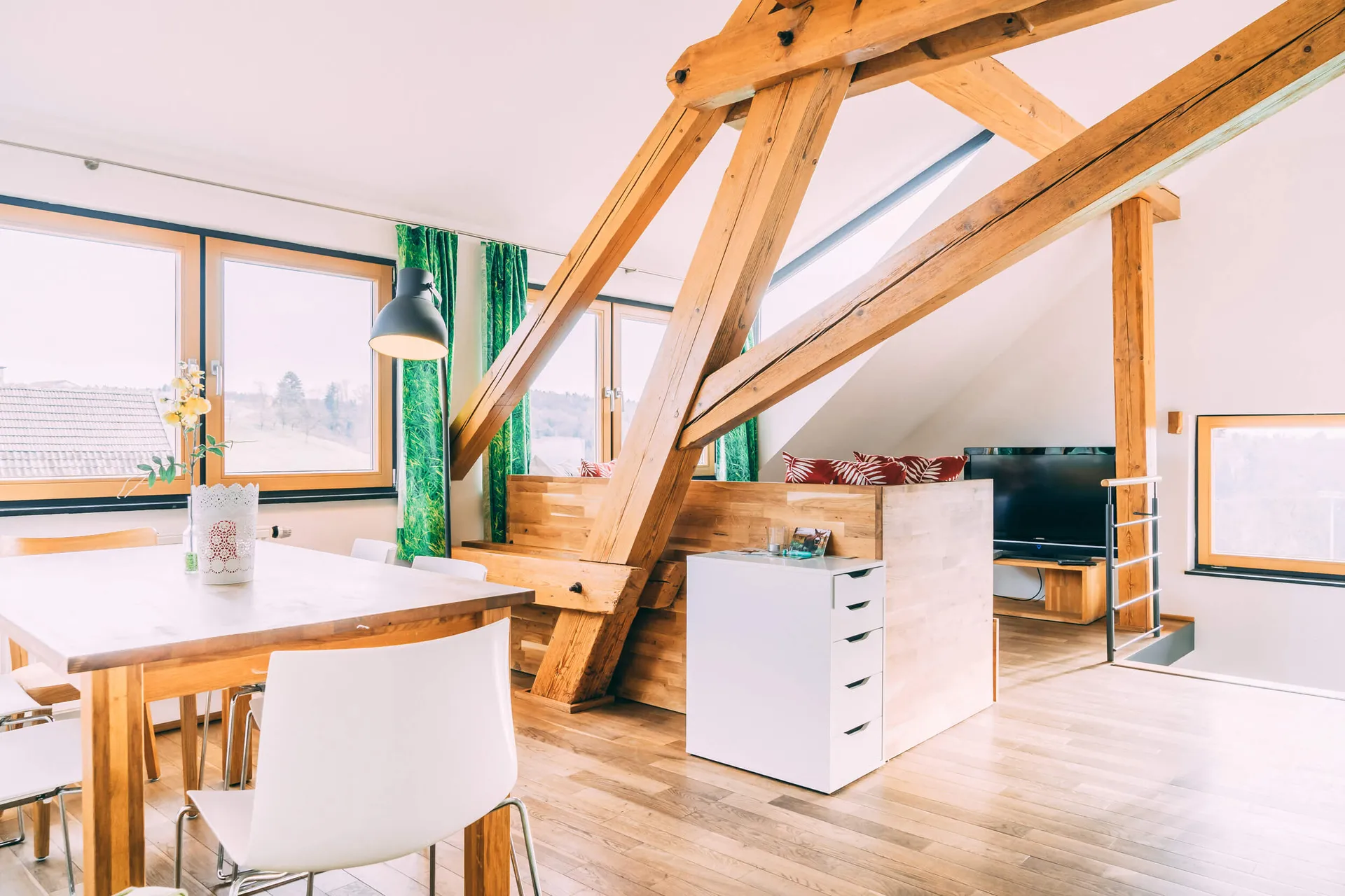 Widok: Apartament wakacyjny nad Jeziorem Bodeńskim: Panoramasuite | Gut Hügle